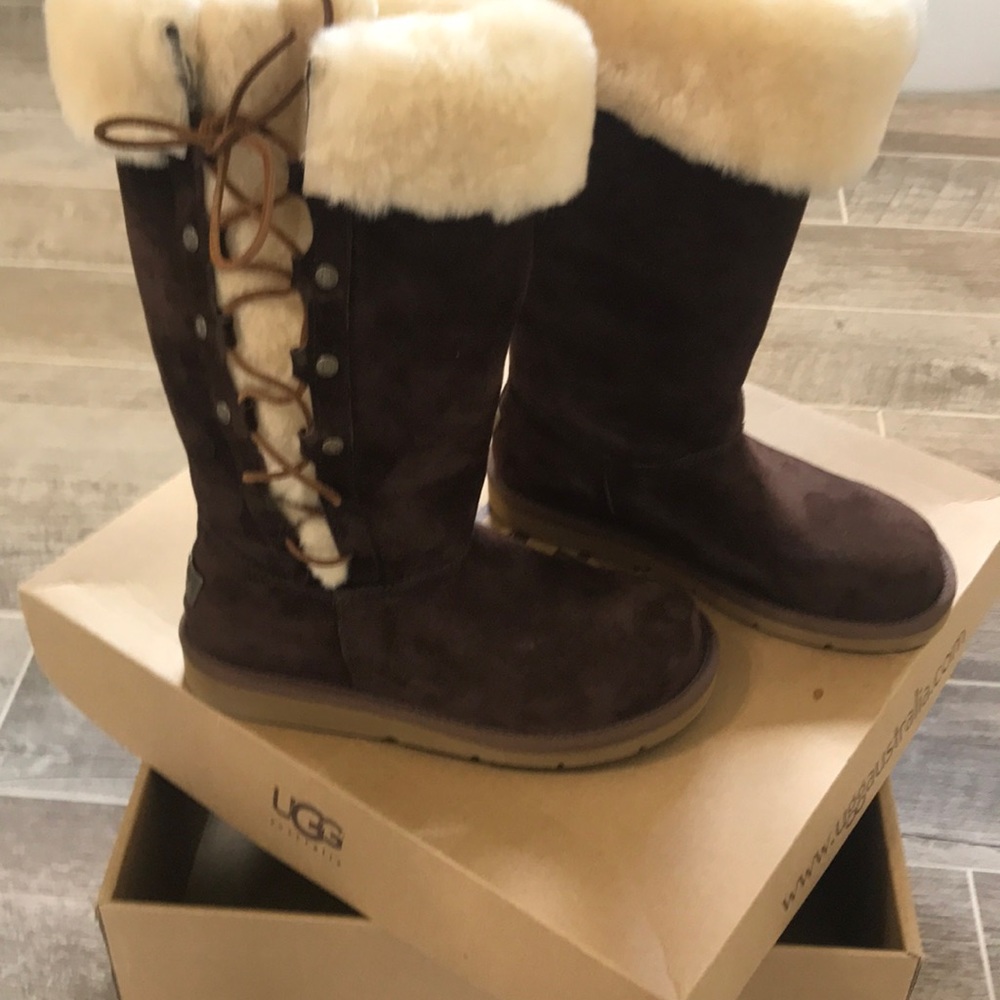 Ugg shearling boots-never worn